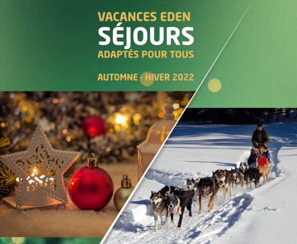 Vacances EDEN automne hiver 2022